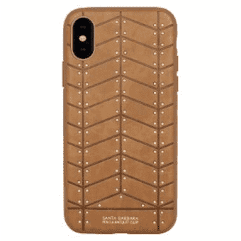 Чехол Santa Barbara Polo & Racquet Club Armor для iPhone X, коричневый