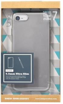 Чехол-накладка Uniq для iPhone 7 Plus Glase Grey, серый