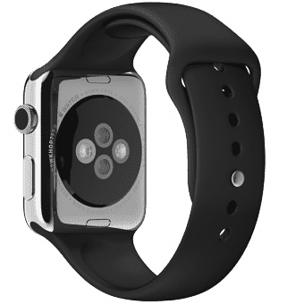 Ремешок силиконовый Special Case для Apple Watch 2 / 1 (42мм) Черный S/M/L